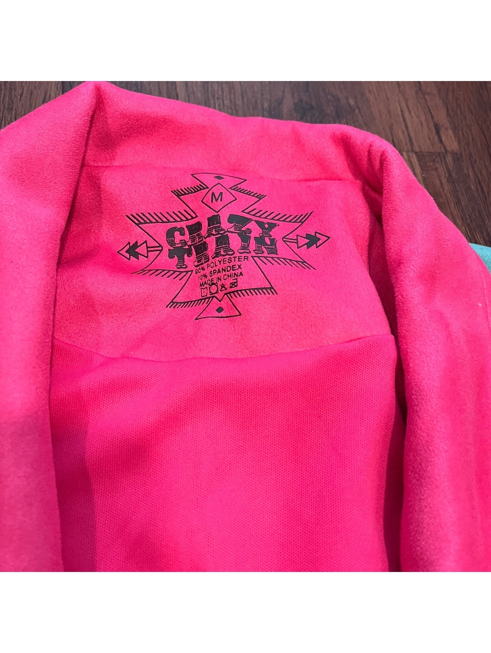 Crazy Train vintage women's blazer 80's style - Picture 3 of 5